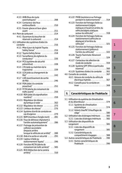 2023-2024 Toyota C-HR Hybrid Manuel du propriétaire | Français