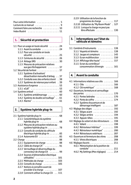 2025-2026 Toyota C-HR Plug-in-Hybrid Owner's Manual | French