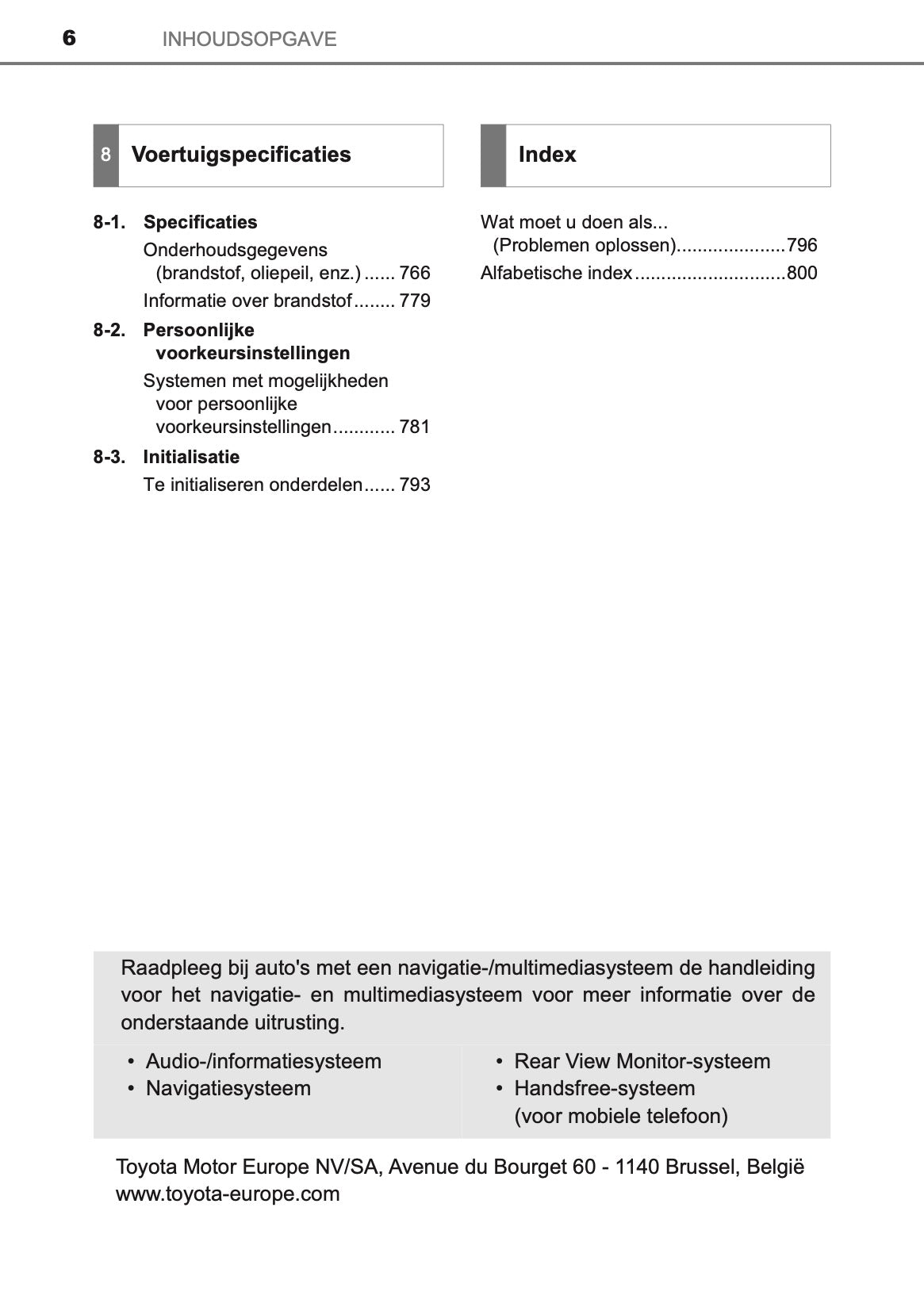 2020-2021 Toyota C-HR Hybrid Owner's Manual | Dutch