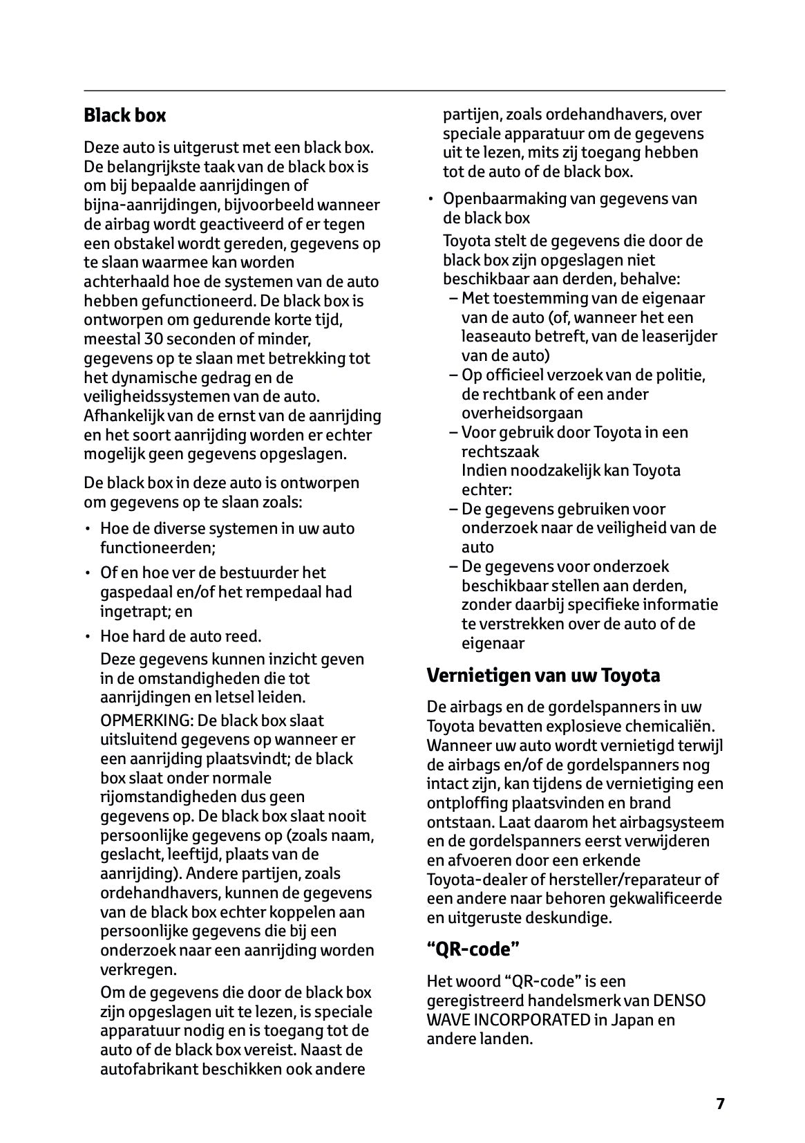 2025-2026 Toyota C-HR Plug-in-Hybrid Owner's Manual | Dutch