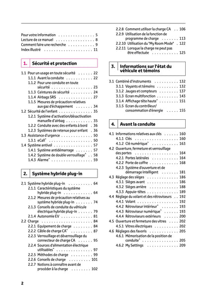 2024-2025 Toyota C-HR Plug-in-Hybrid Owner's Manual | French