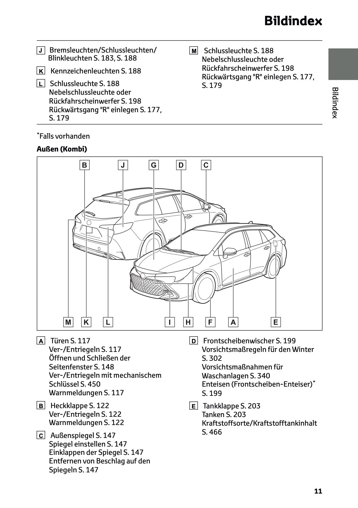 2026 Toyota Corolla Hybrid Hatchback/Touring Sports Bedienungsanleitung | Deutsch