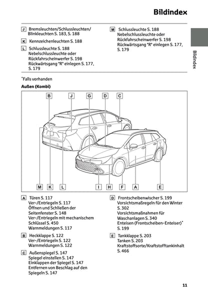 2026 Toyota Corolla Hybrid Hatchback/Touring Sports Bedienungsanleitung | Deutsch