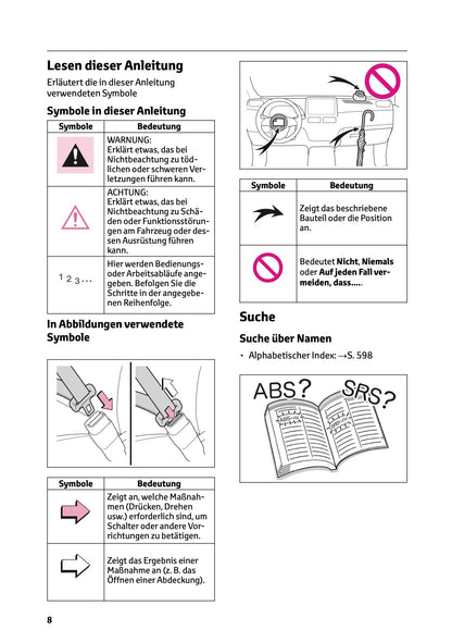 2026 Toyota Corolla Hybrid Hatchback/Touring Sports Bedienungsanleitung | Deutsch