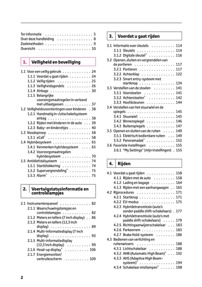 2026 Toyota Corolla Hybrid Hatchback/Touring Sports Gebruikershandleiding | Nederlands
