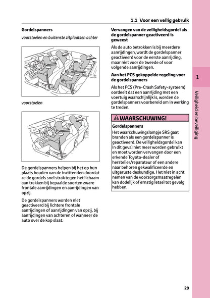 2026 Toyota Corolla Hybrid Hatchback/Touring Sports Gebruikershandleiding | Nederlands