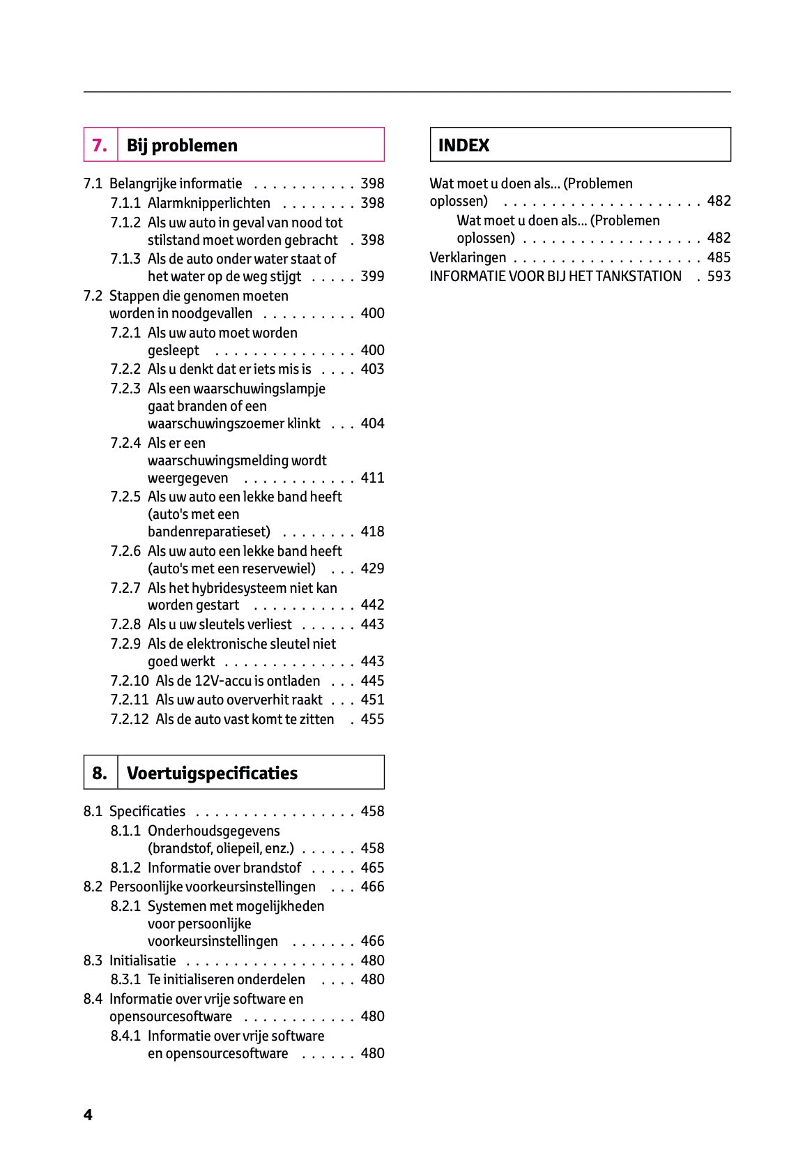 2026 Toyota Corolla Hybrid Hatchback/Touring Sports Gebruikershandleiding | Nederlands