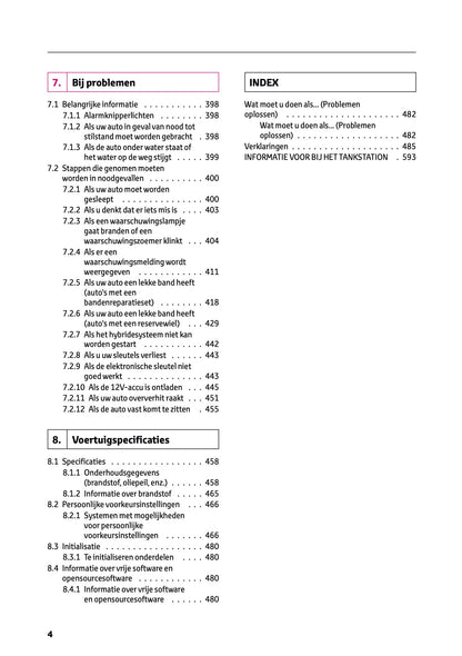 2026 Toyota Corolla Hybrid Hatchback/Touring Sports Gebruikershandleiding | Nederlands