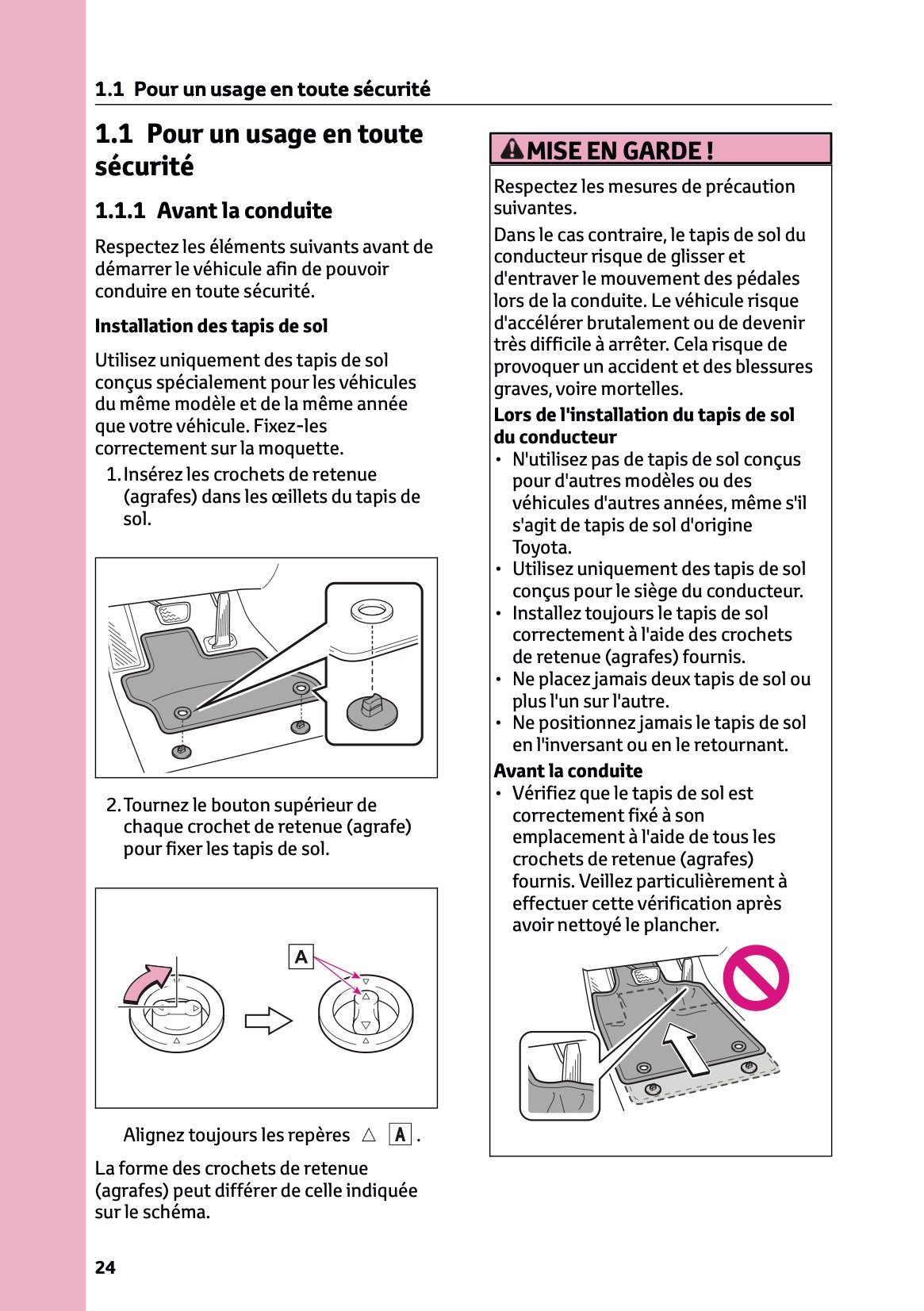 2025-2026 Toyota Mirai Owner's Manual | French