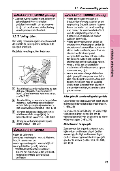 2023-2024 Toyota Prius Manuel du propriétaire | Néerlandais