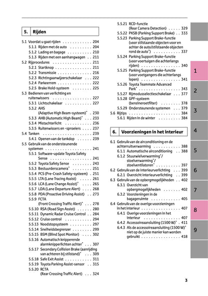 2023-2024 Toyota Prius Manuel du propriétaire | Néerlandais