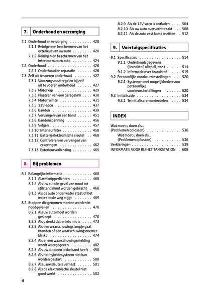 2023-2024 Toyota Prius Manuel du propriétaire | Néerlandais