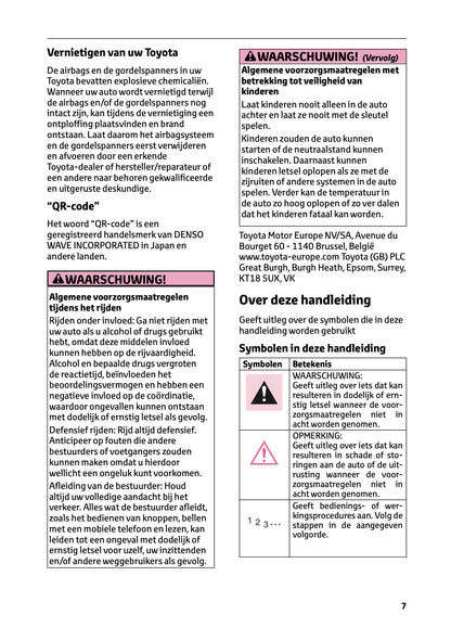 2023-2024 Toyota Prius Manuel du propriétaire | Néerlandais