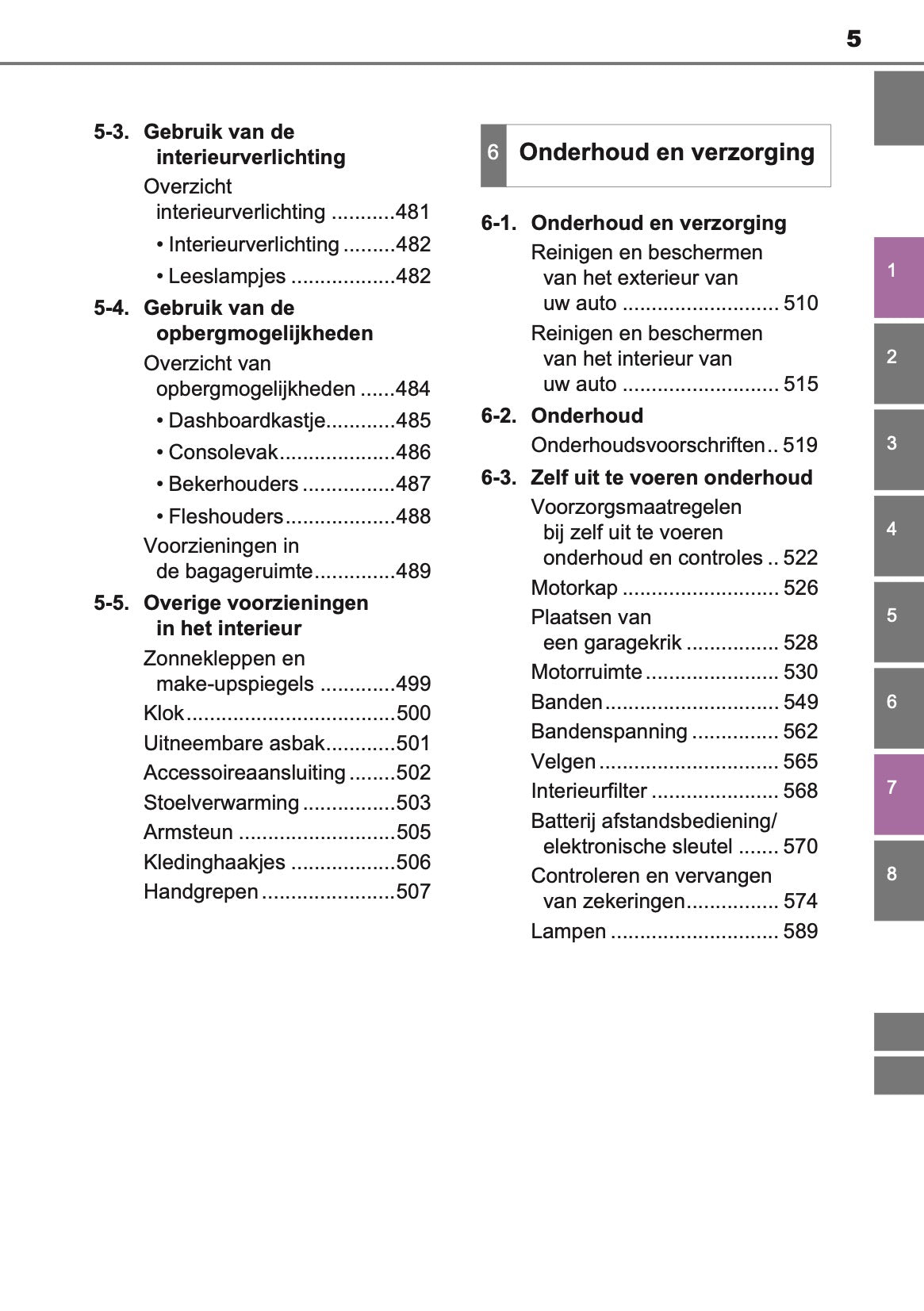 2014-2015 Toyota RAV4 Owner's Manual | Dutch