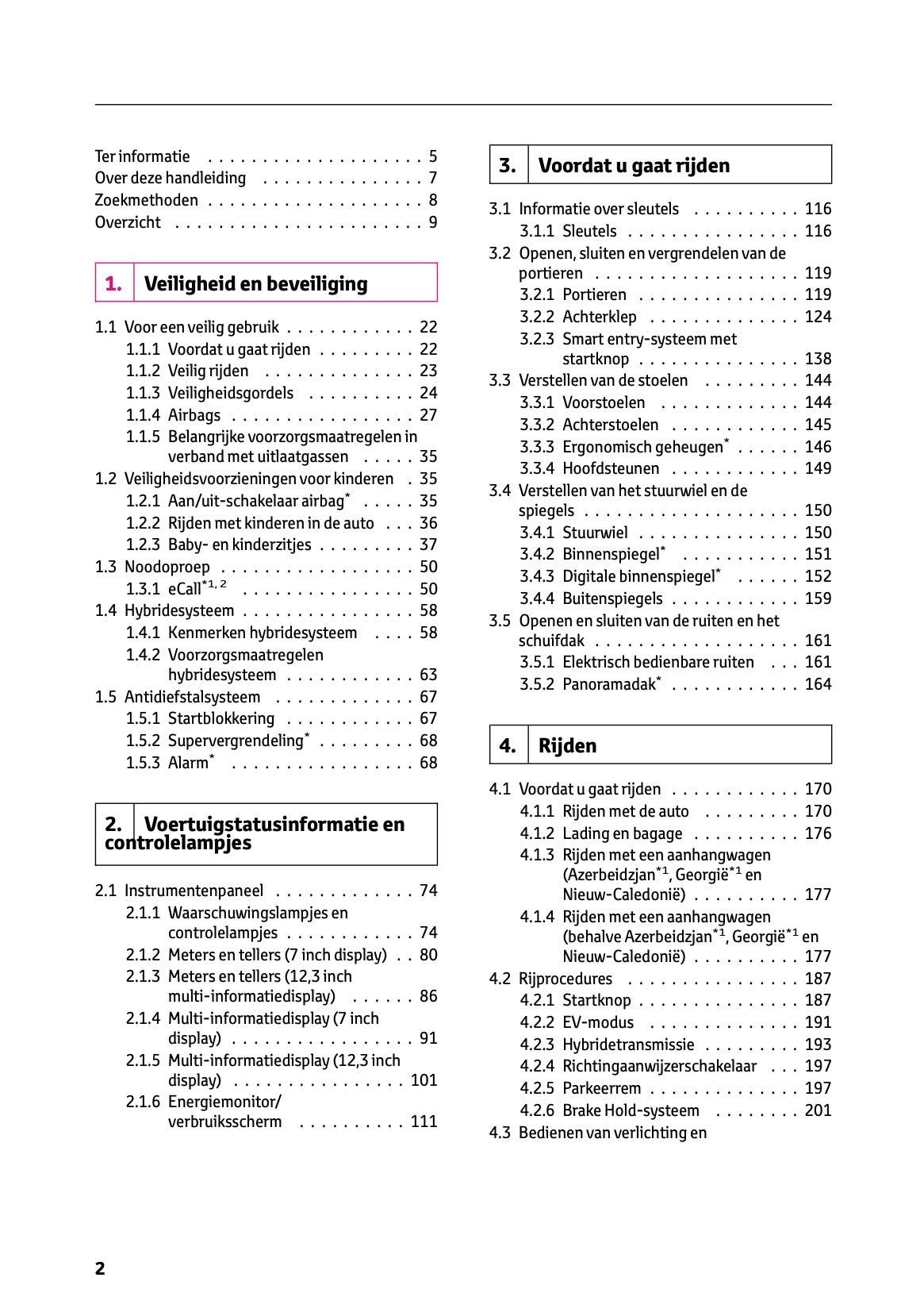 2024-2025 Toyota RAV4 Hybrid Gebruikershandleiding | Nederlands