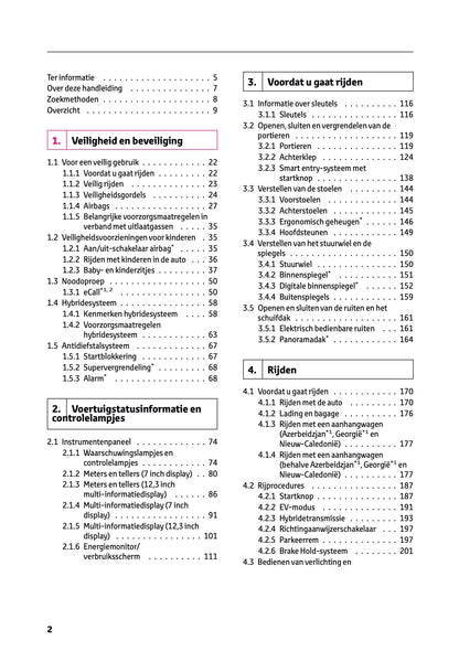 2024-2025 Toyota RAV4 Hybrid Gebruikershandleiding | Nederlands