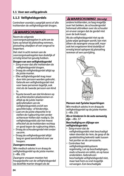 2024-2025 Toyota RAV4 Hybrid Gebruikershandleiding | Nederlands