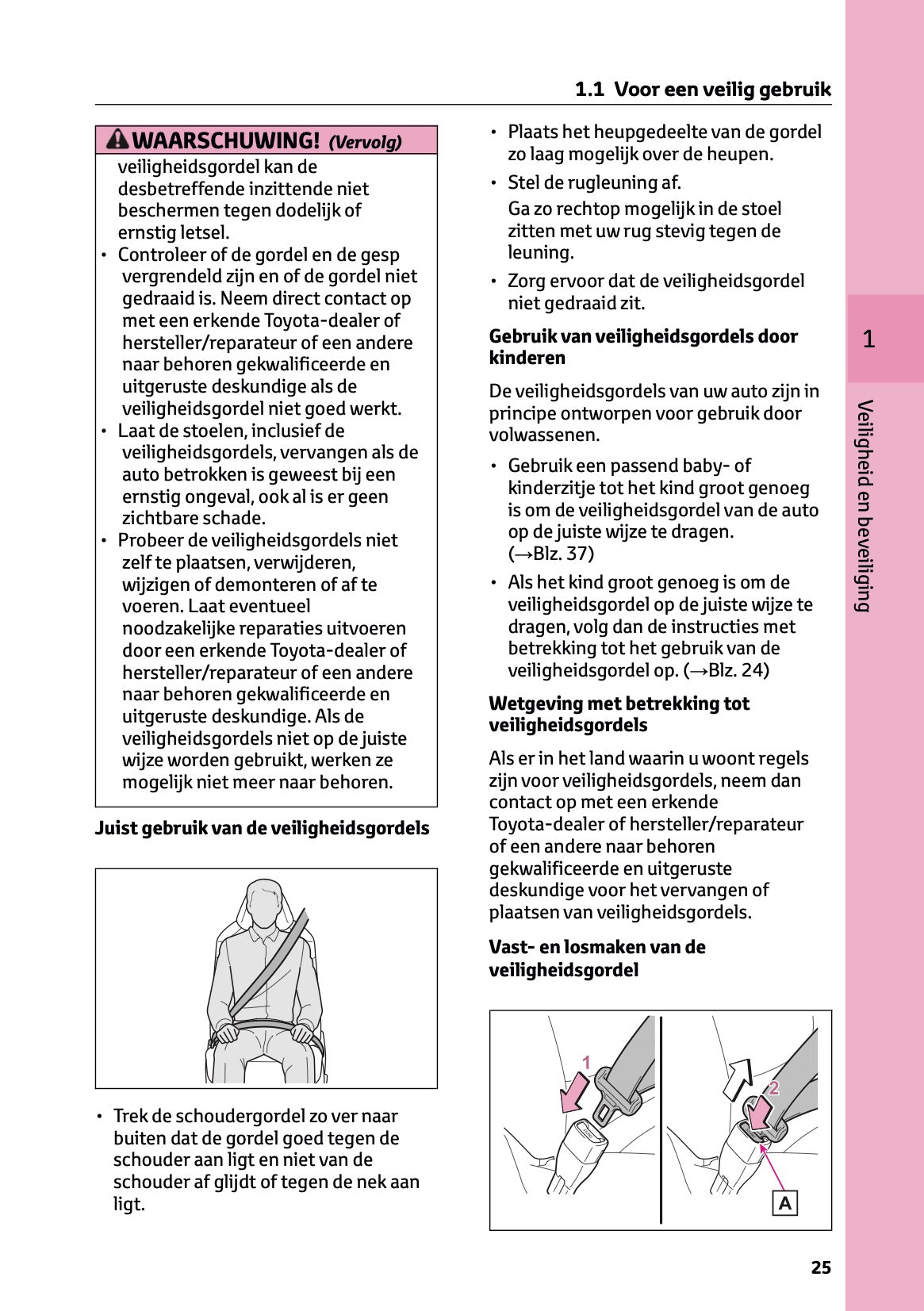 2024-2025 Toyota RAV4 Hybrid Gebruikershandleiding | Nederlands
