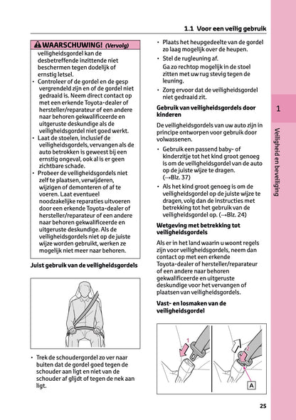2024-2025 Toyota RAV4 Hybrid Gebruikershandleiding | Nederlands