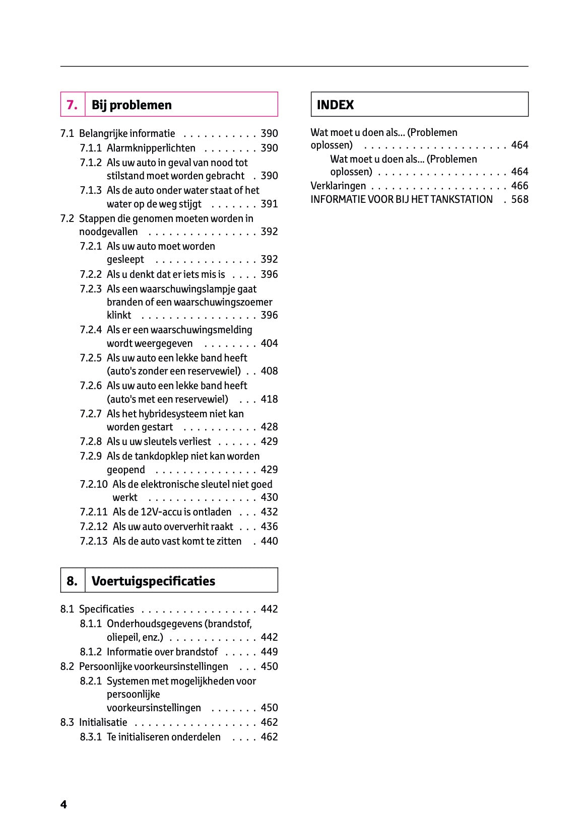 2024-2025 Toyota RAV4 Hybrid Gebruikershandleiding | Nederlands