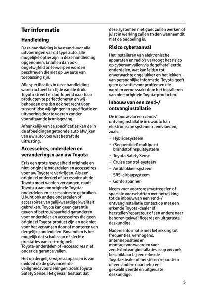 2024-2025 Toyota RAV4 Hybrid Gebruikershandleiding | Nederlands