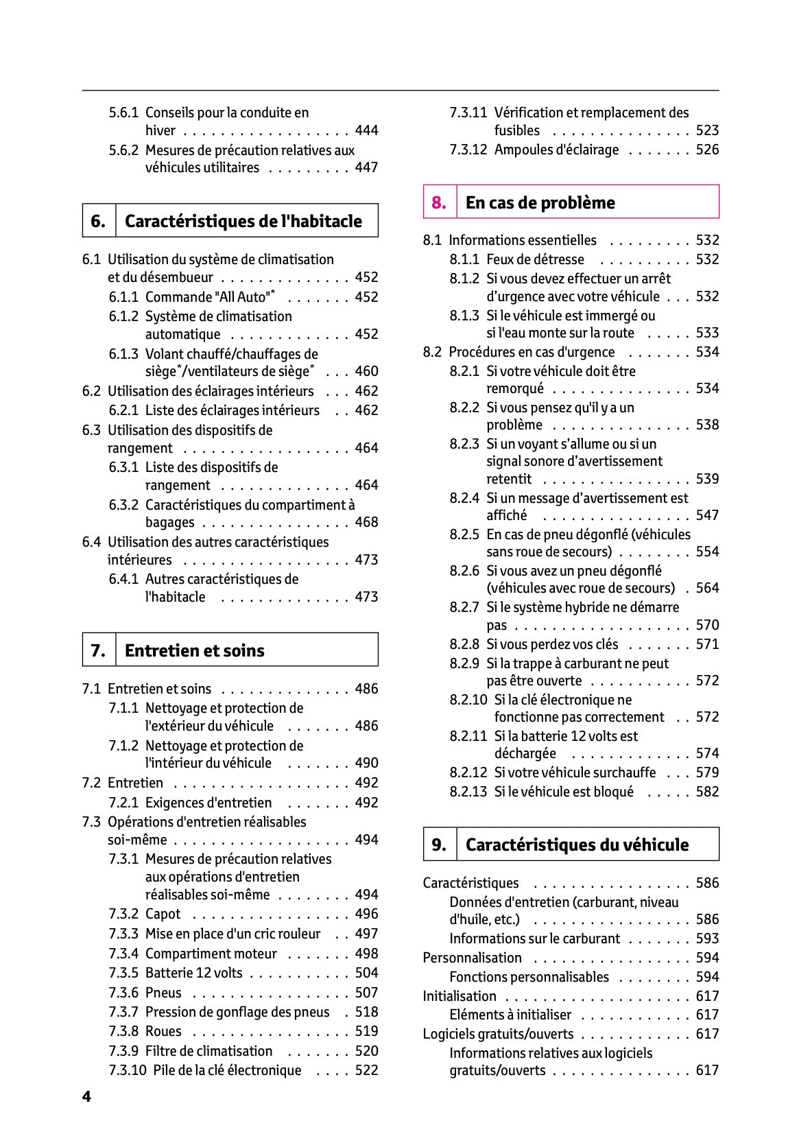 2026 Toyota RAV4 Plug-in-Hybrid Owner's Manual | French