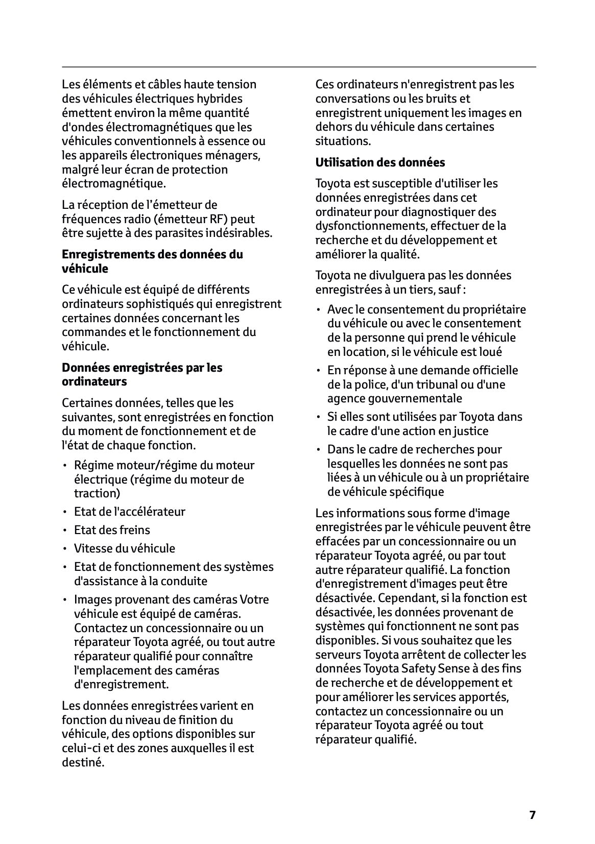 2026 Toyota RAV4 Plug-in-Hybrid Owner's Manual | French