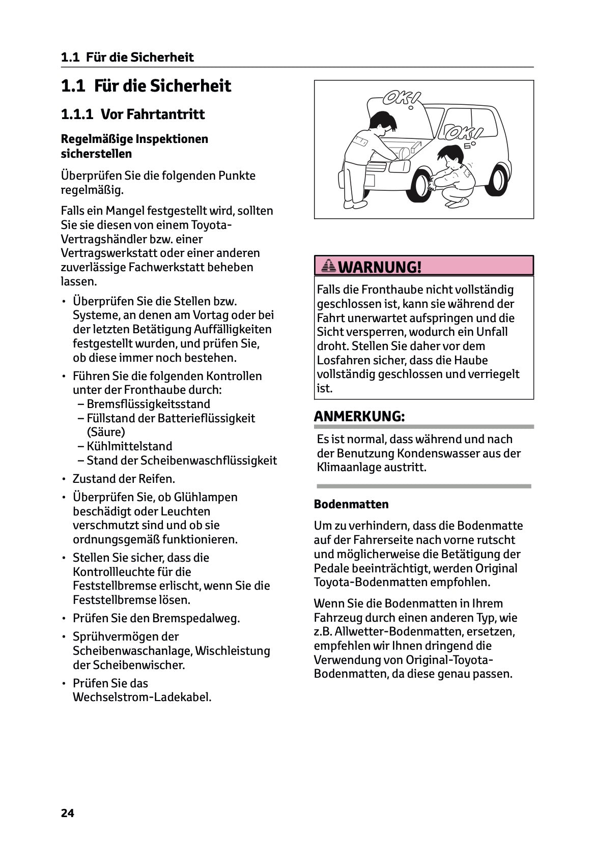 2025-2026 Toyota Urban Cruiser Owner's Manual | German