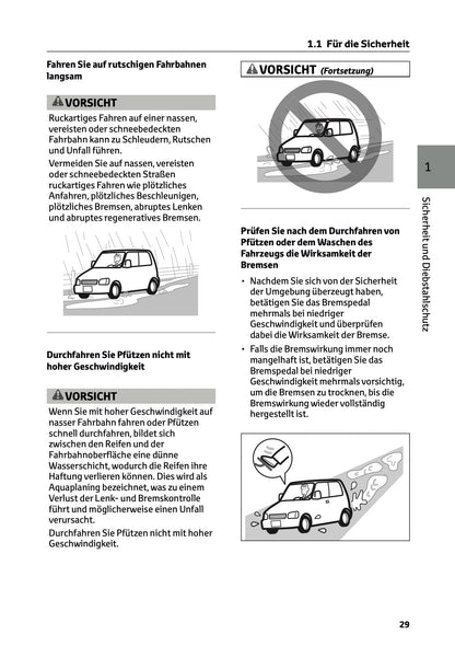 2025-2026 Toyota Urban Cruiser Owner's Manual | German