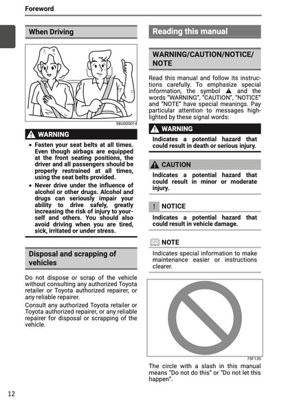 2025-2026 Toyota Urban Cruiser Owner's Manual | English