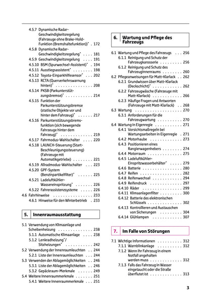 2025 Toyota GR Yaris Owner's Manual | German