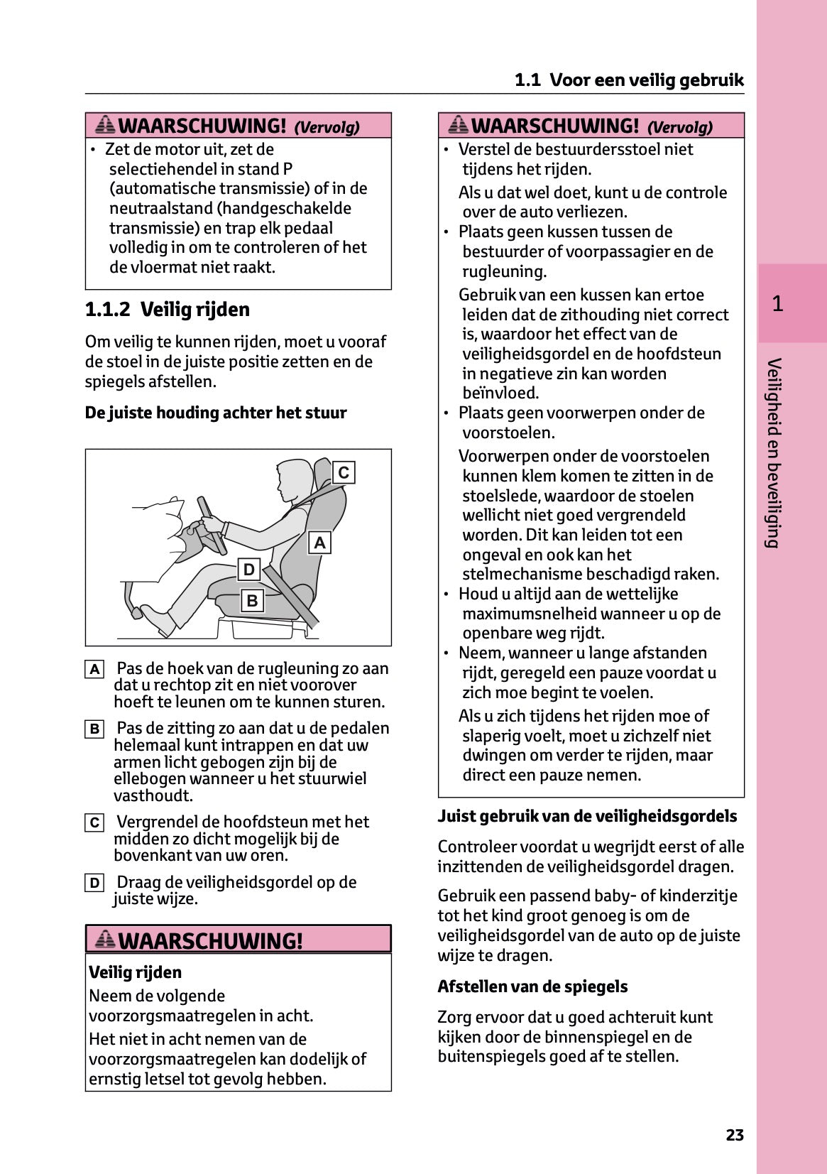 2025 Toyota GR Yaris Owner's Manual | Dutch