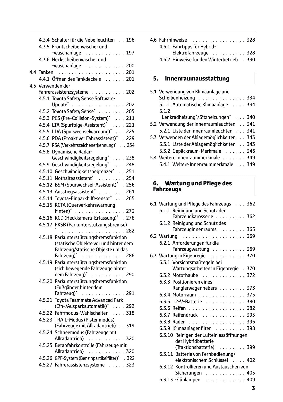 2025 Toyota Yaris Cross Hybrid Owner's Manual | German