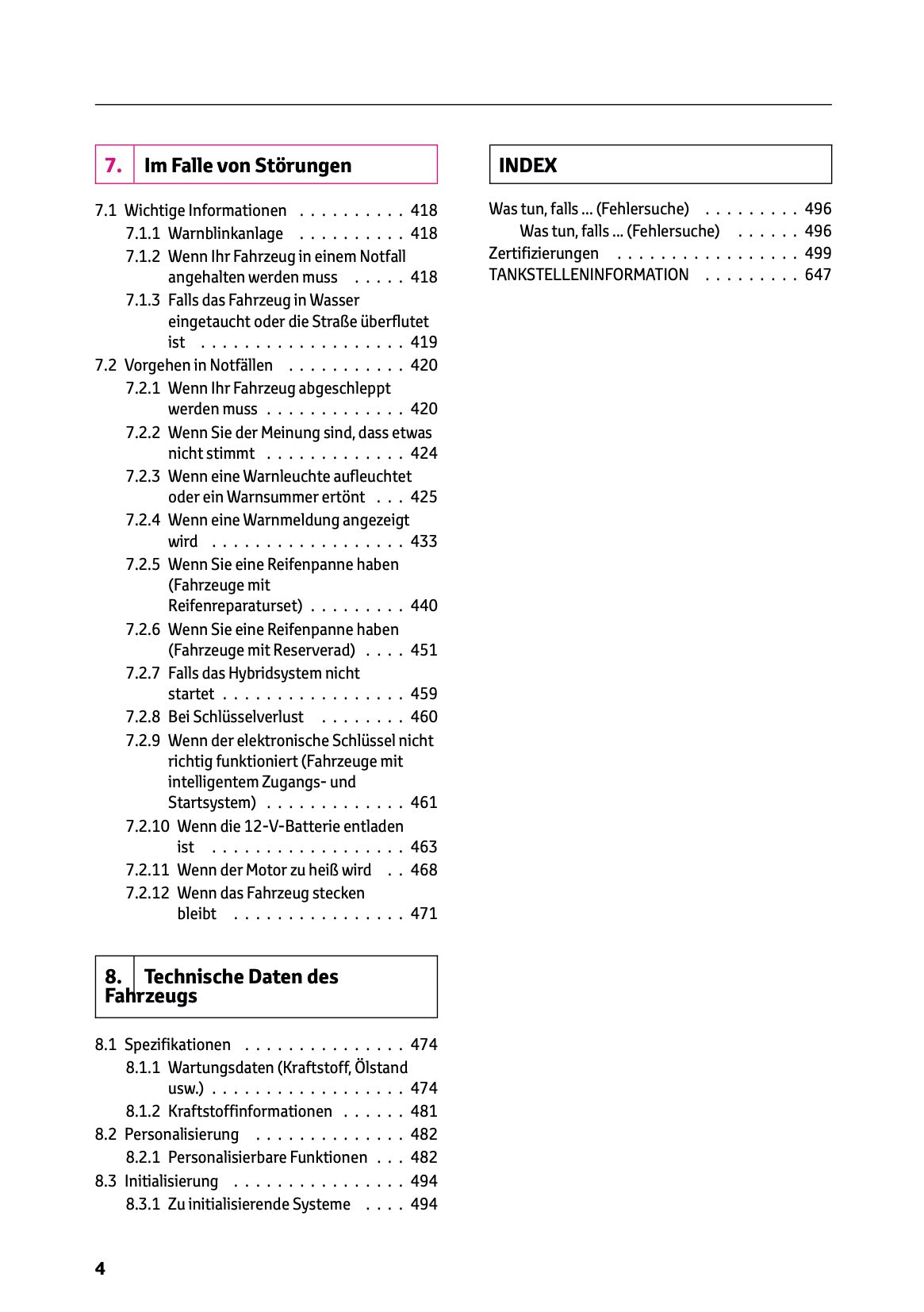 2025 Toyota Yaris Cross Hybrid Owner's Manual | German