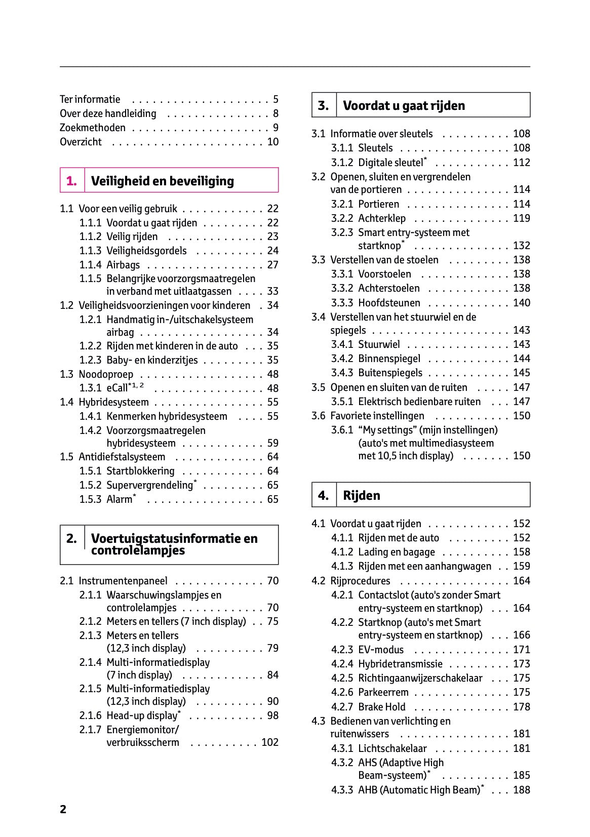 2024 Toyota Yaris Cross Hybrid Owner's Manual | Dutch