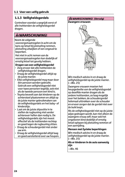 2024 Toyota Yaris Cross Hybrid Owner's Manual | Dutch