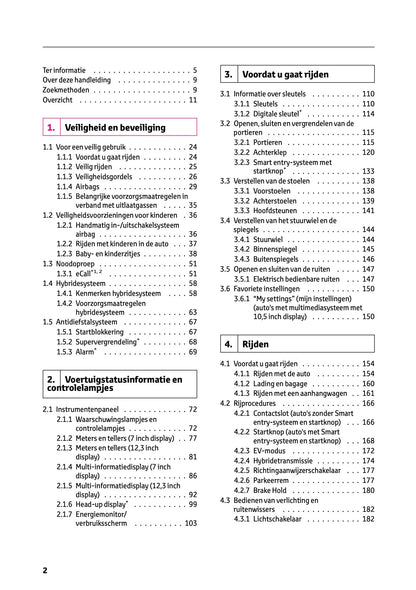 2025 Toyota Yaris Cross Hybrid Owner's Manual | Dutch