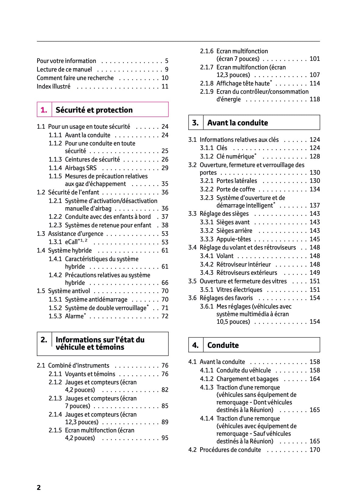 2025 Toyota Yaris Hybrid Manuel du propriétaire | Français