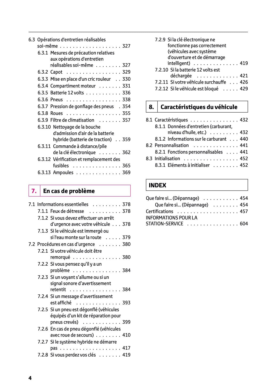 2025 Toyota Yaris Hybrid Manuel du propriétaire | Français