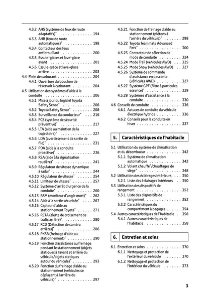 2026 Toyota Yaris Cross Hybrid Owner's Manual | French