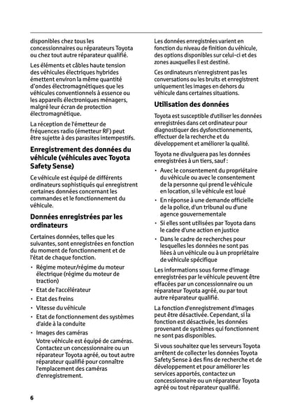 2026 Toyota Yaris Cross Hybrid Owner's Manual | French