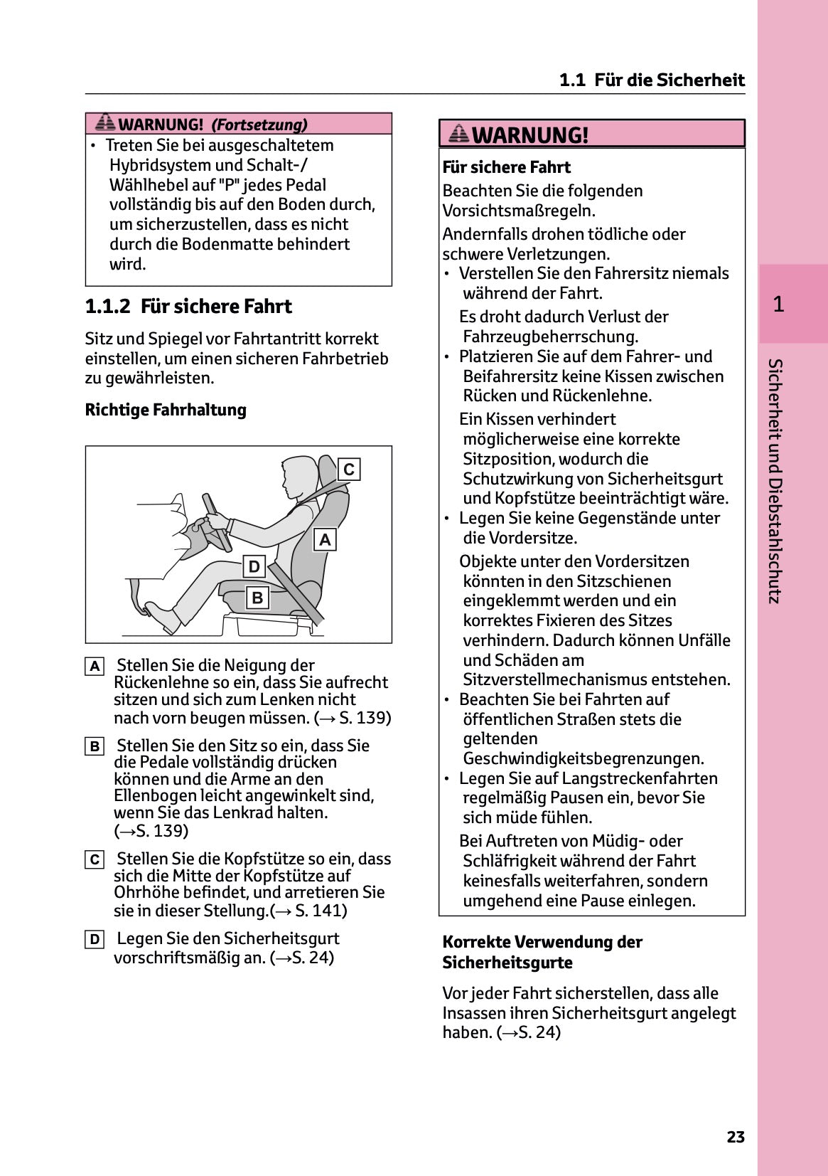 2024 Toyota Yaris Cross Hybrid Owner's Manual | German