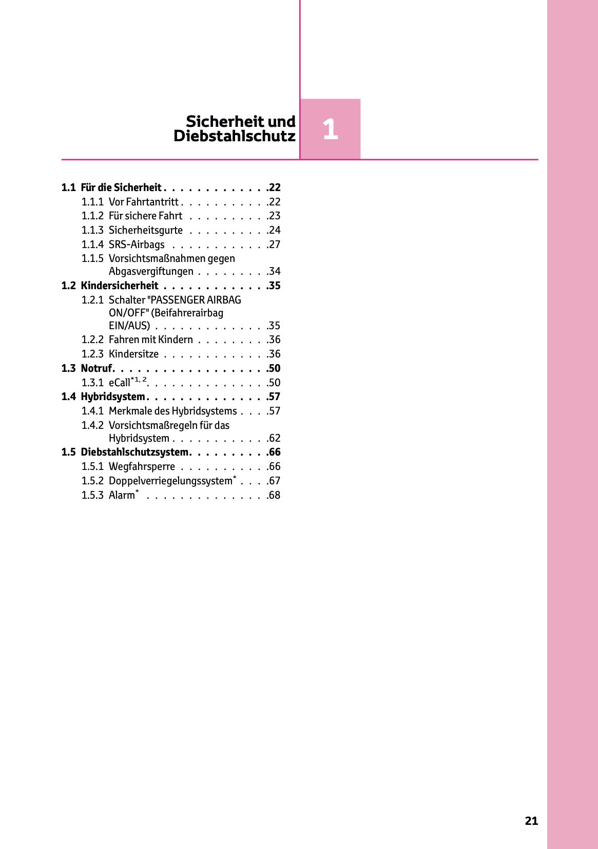 2026 Toyota Yaris Hybrid Owner's Manual | German