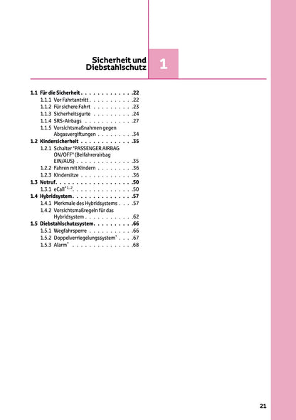 2026 Toyota Yaris Hybrid Owner's Manual | German