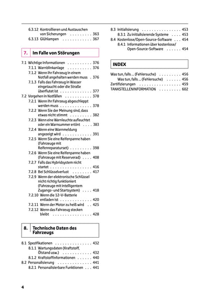 2026 Toyota Yaris Hybrid Owner's Manual | German