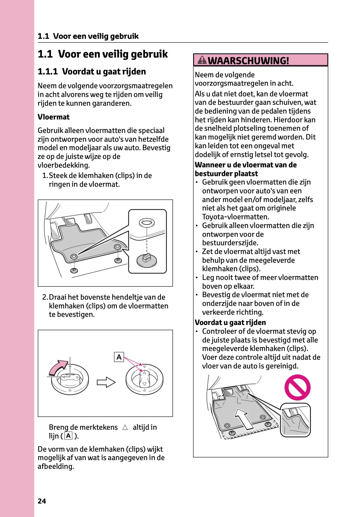 2025 Toyota Yaris Hybrid Owner's Manual | Dutch