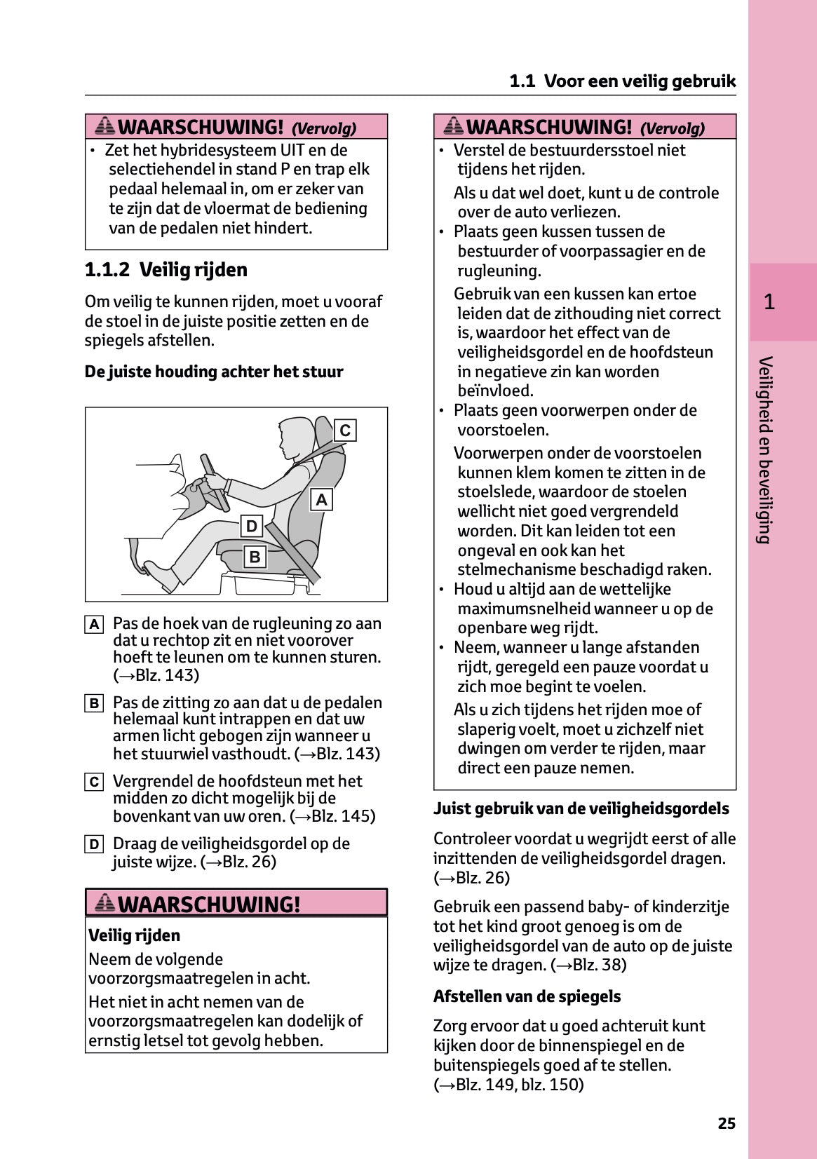 2025 Toyota Yaris Hybrid Owner's Manual | Dutch