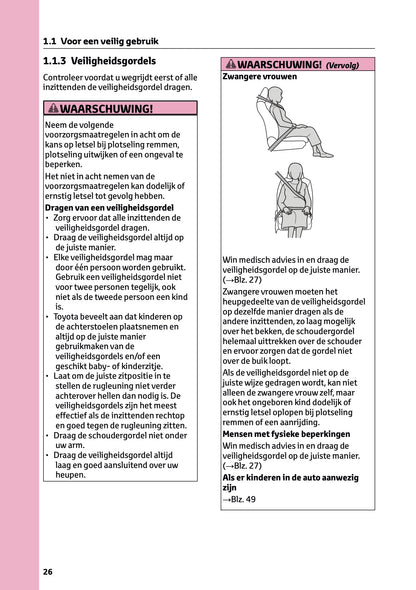 2025 Toyota Yaris Hybrid Owner's Manual | Dutch