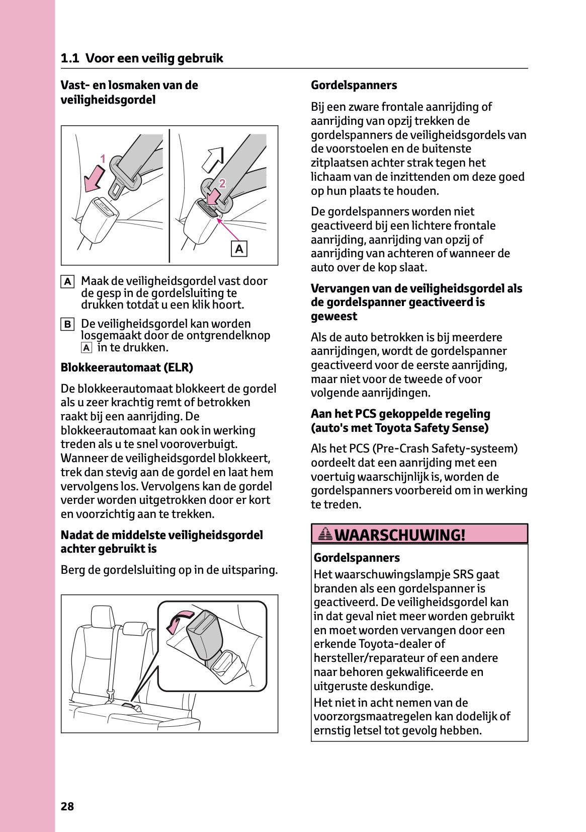 2025 Toyota Yaris Hybrid Owner's Manual | Dutch