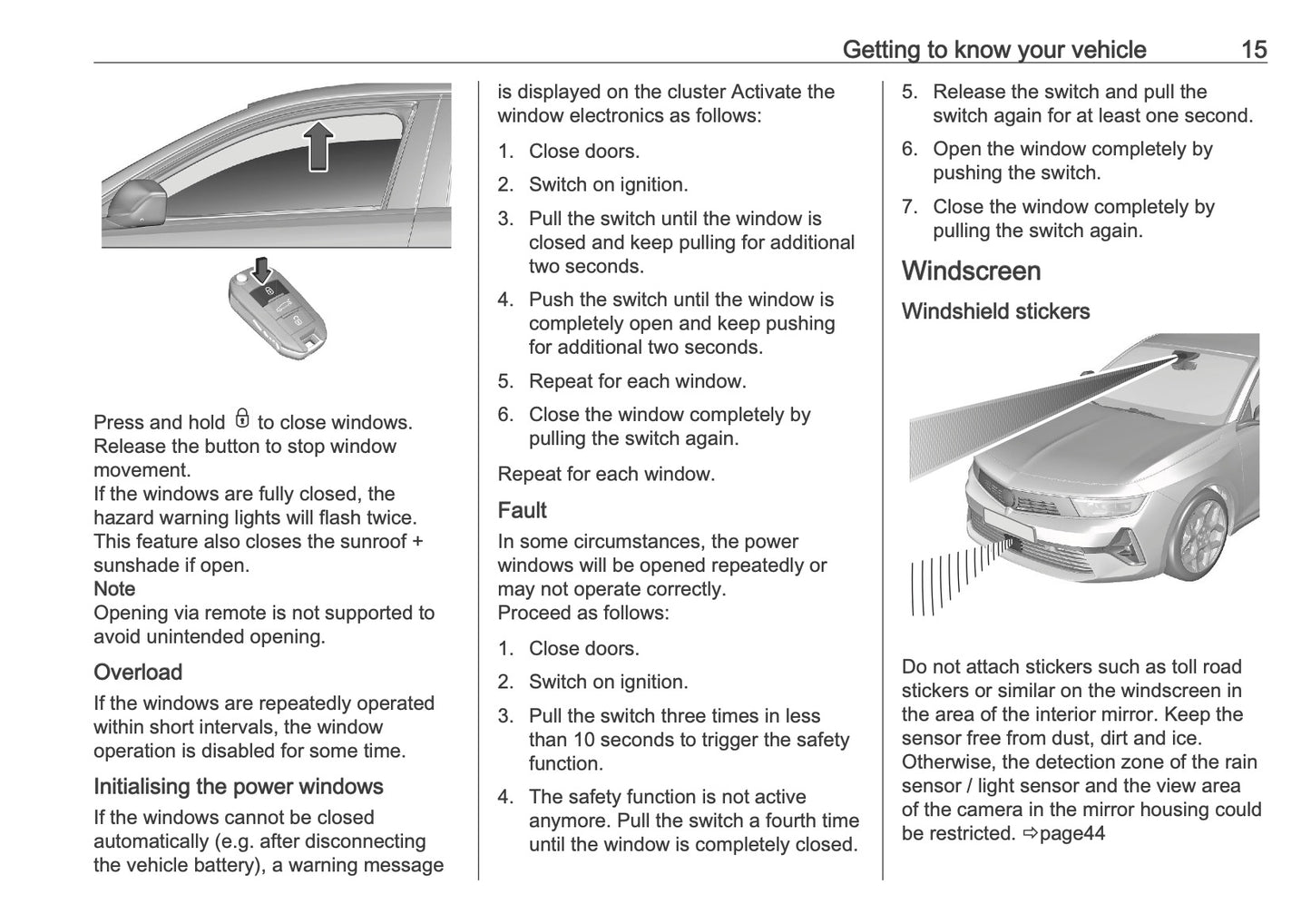 2025 Vauxhall Astra Owner's Manual | English